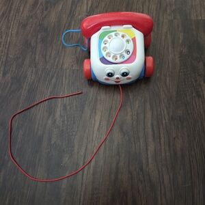 Vintage 1993 Fisher-Price Colorful Chatter Telephone Toy